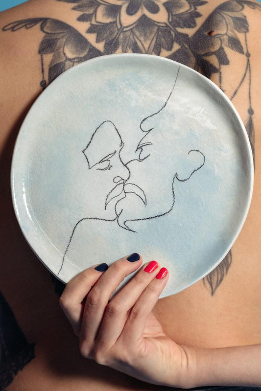 Assiette Yves Sous Laurent