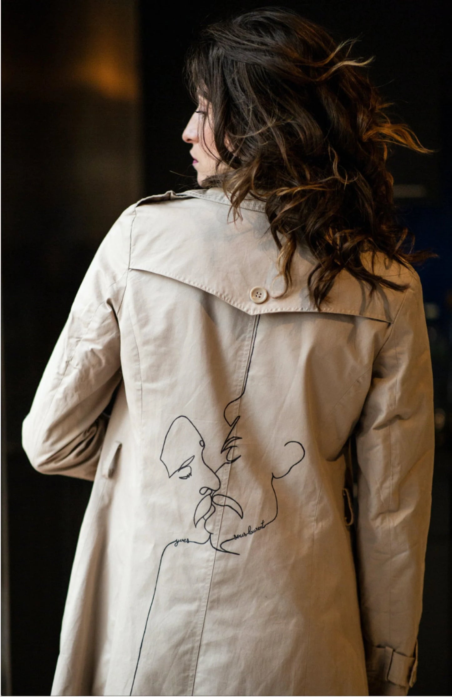 Trench Yves sous Laurent