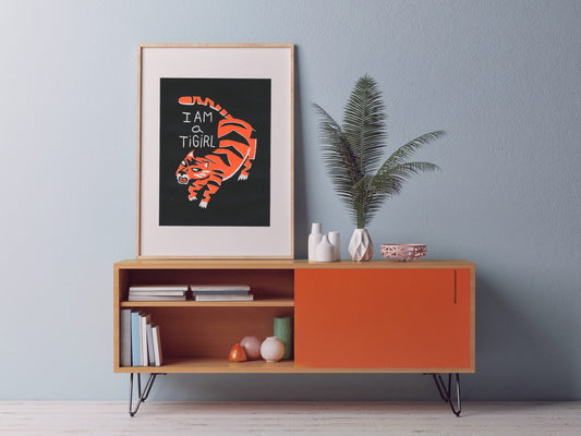 Tirage sérigraphie Ti-Girl