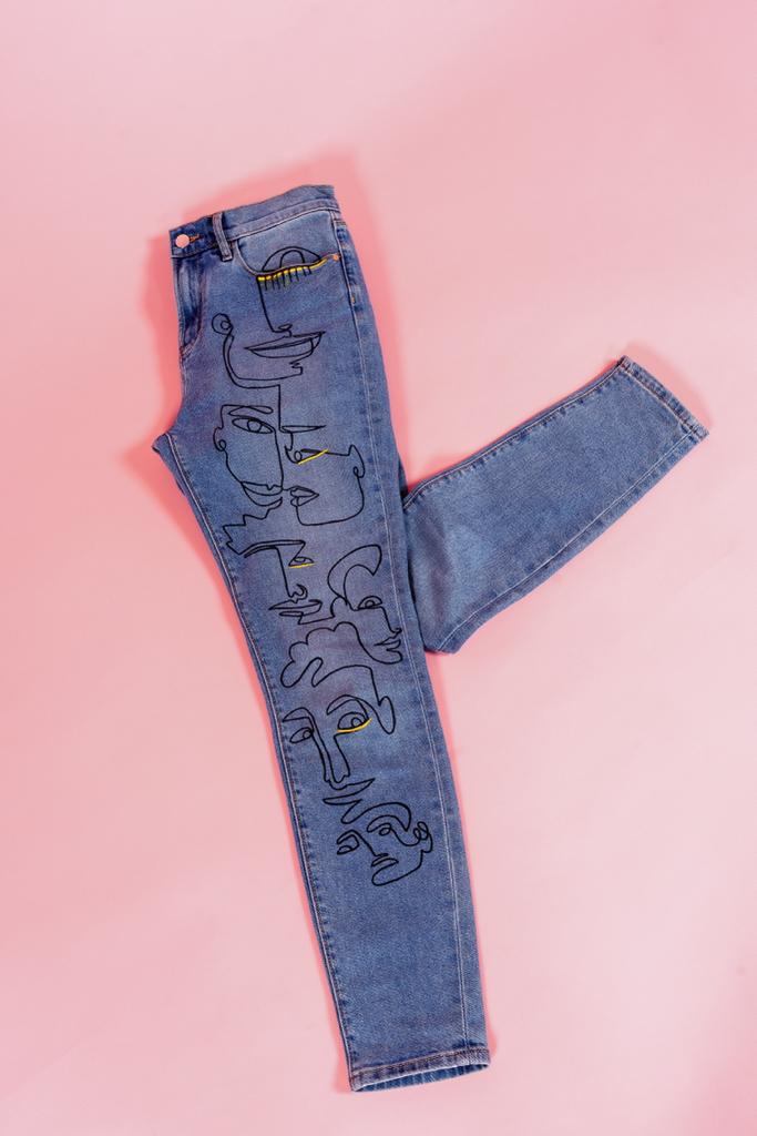 Jeans Yves sous Laurent